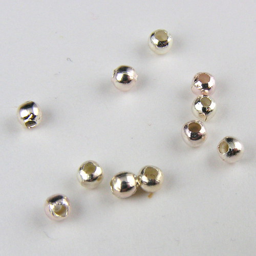 Kovové korálky 3 mm — foto 1