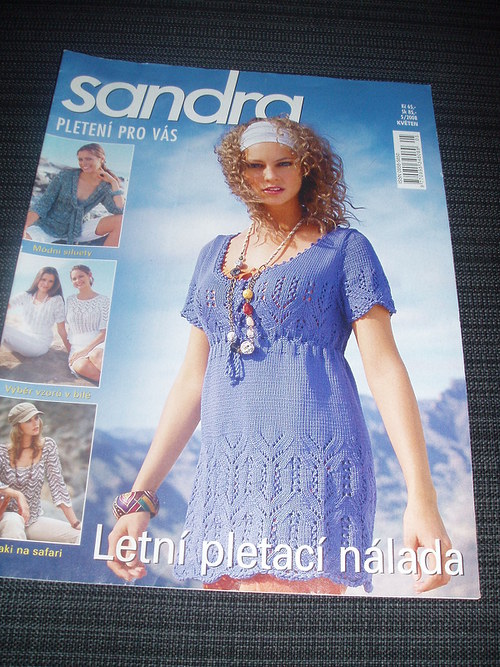 Časopis pleteníSandra č.5/2008 — foto 1