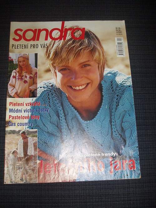 Časopis pleteníSandra č. 4/2001 — foto 1