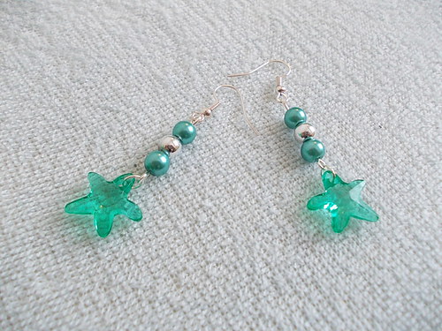 Naušnice "Aqua star" — foto 1