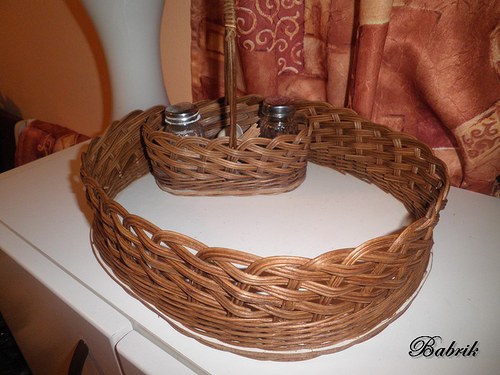 Čokoládový tác s košíčkem — foto 1