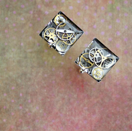 Manžetové knoflíčky /transparent/ — foto 1