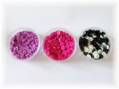 Barevné knoflíčky - 10 ks — foto 1