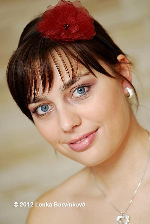Bordo květ - čelenka — foto 1