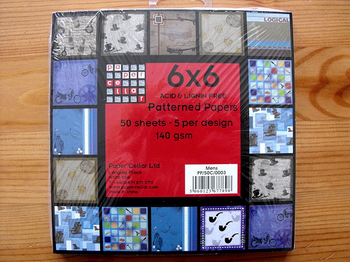 Sada papírů (50ks) 15x15 cm — foto 1