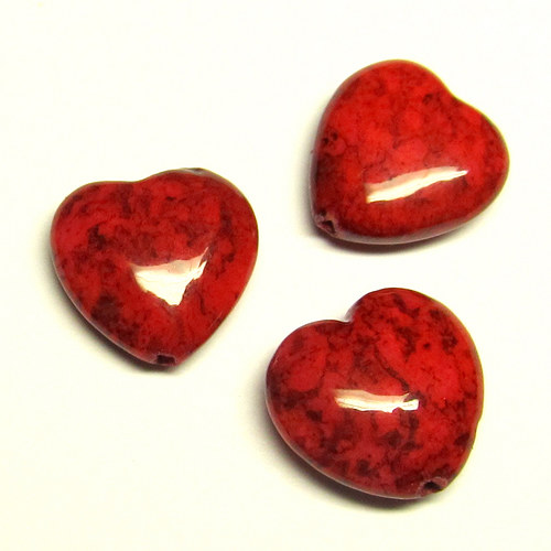 Marble dyed - srdce — foto 1