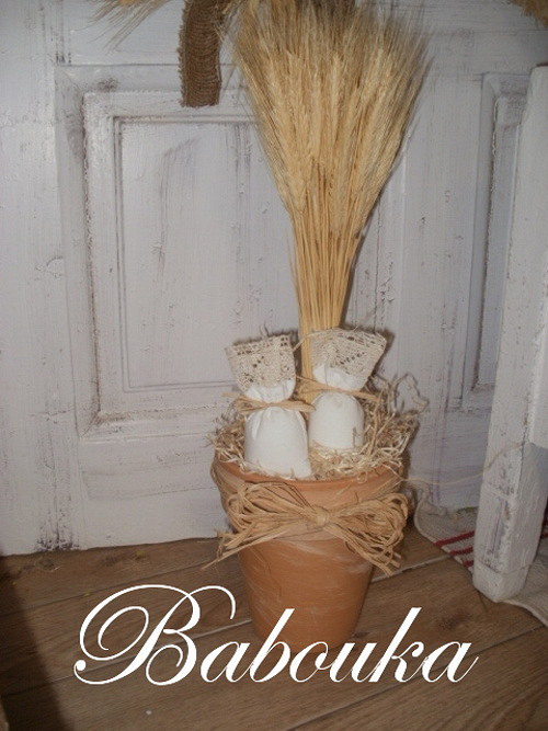 Obilí v květníku-54cm — foto 1