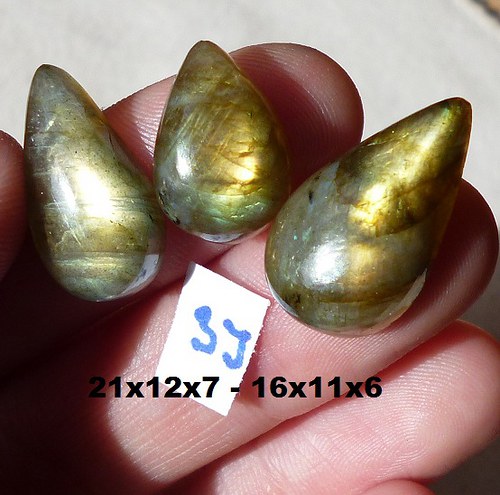 Labradorit -cabochon -set — foto 1