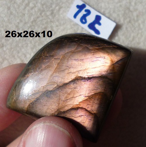 Labradorit- CABOCHON- velký — foto 1
