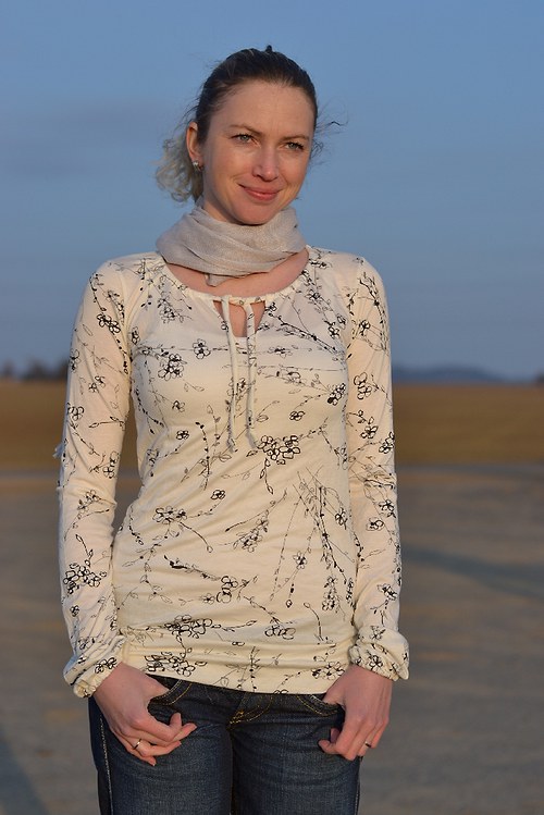 Kytičkované tričko — foto 1
