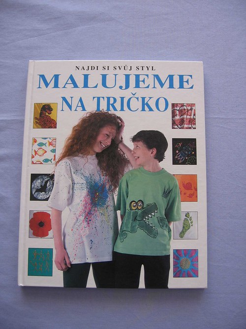 Kniha Malujeme na tričko — foto 1