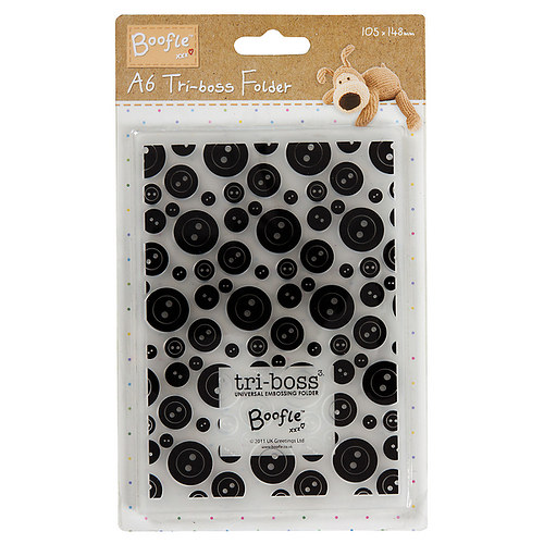 TRI-BOSS Embossovací kapsa A6 Boofle MIXED BUTTONs — foto 1