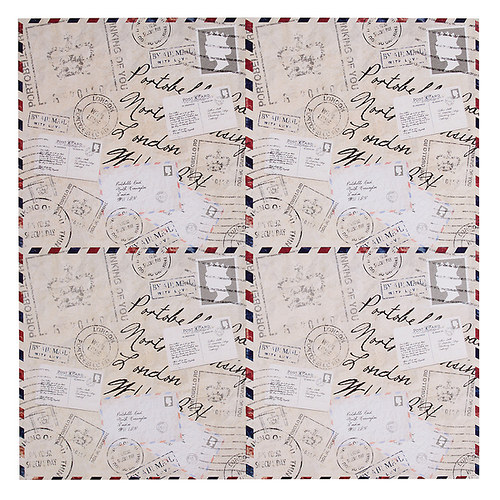 Scrapbooková čtvrtka VINTAGE POSTCARDS — foto 1