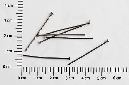NIT 3cm ČIERNY-NIT647 /50ks — foto 1