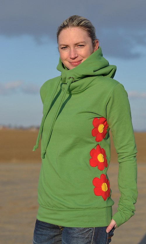 Zelená mikina — foto 1
