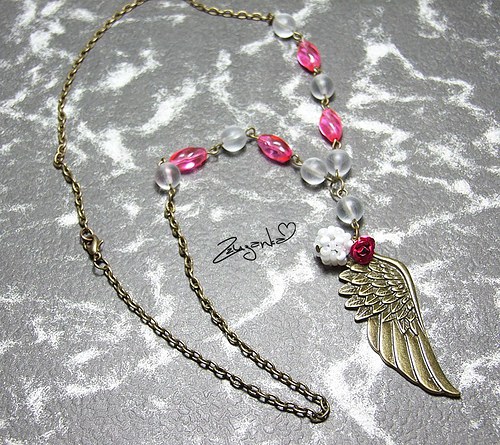 Náhrdelník On Romantic Wings.. — foto 1