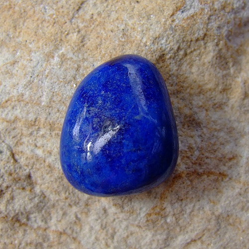 Lapis lazuli, kabošon č.81 — foto 1
