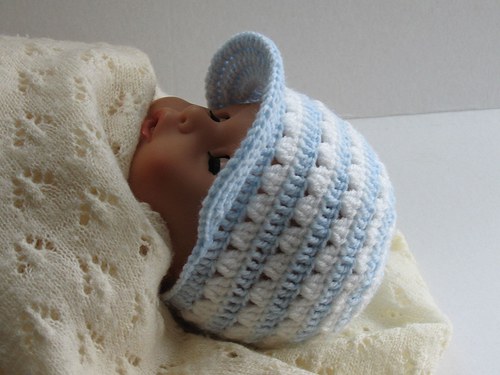 Čepička kšiltovka na mimi chlapečka. 35-37 cm