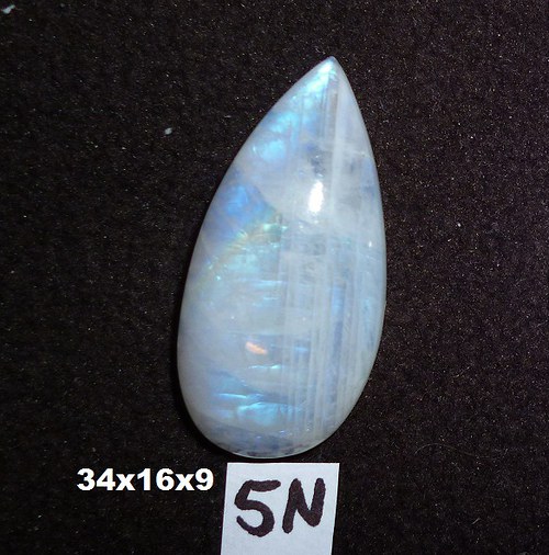 Měsíční kámen- CABOCHON- velký — foto 1