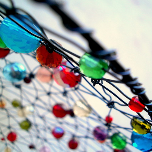 Cirkus. Drátované stínidlo. — foto 1