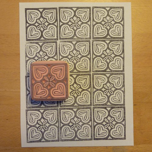 Razítko ornament střední — foto 1
