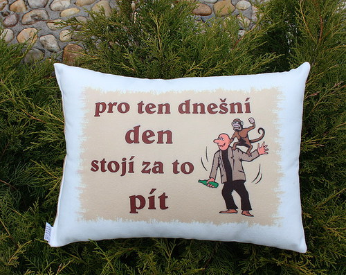 Vypalovaný POLŠTÁŘEK profese / pivo víno zpěv