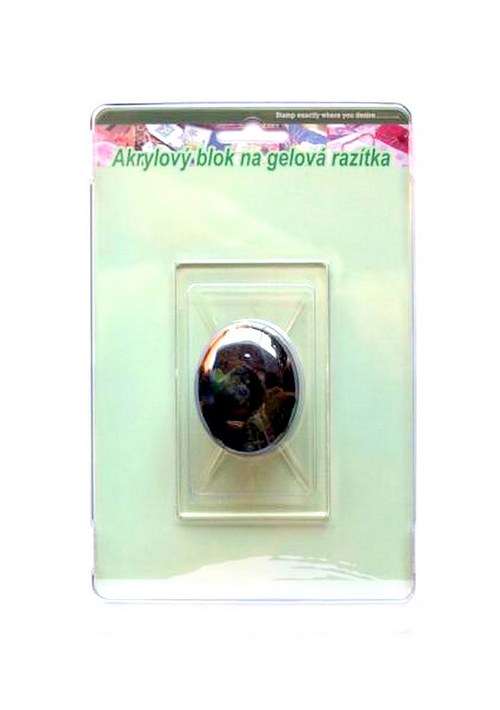 Akrylový bloček pro gelová razítka. — foto 1
