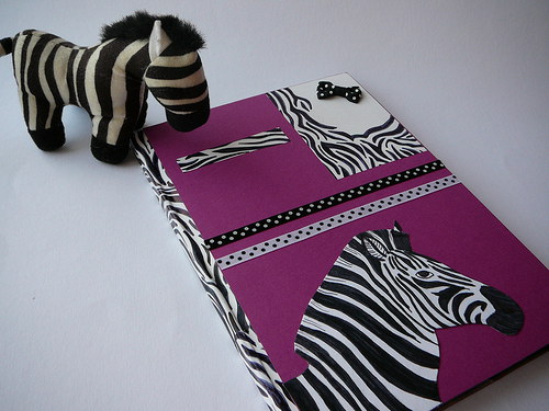 Deník A5 Zebra s puntíkem / d.č.22 — foto 1