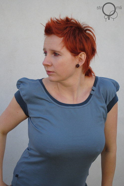 Šedá myška!!, vel. L- — foto 1