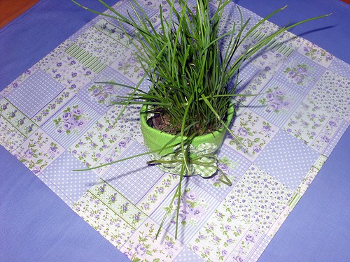 Set ubrusů stylu patchwork — foto 1