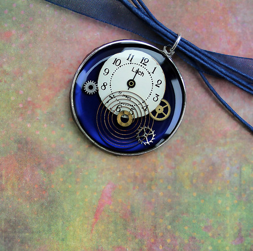 Steampunkový náhrdelník /na přání/ — foto 1