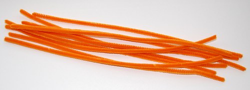 Chlupatý drátek - oranžový — foto 1