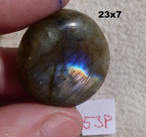 Labradorit- CABOCHON — foto 1