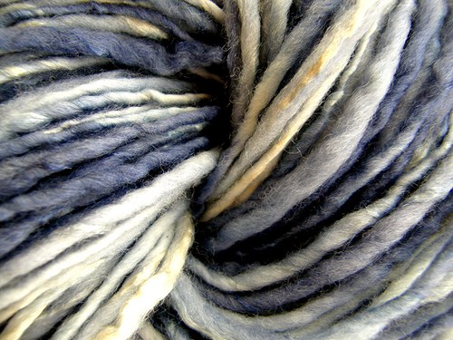 Příze - denim s hedvábím - — foto 1