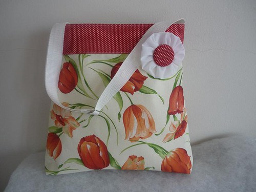 Červené tulipánky — foto 1