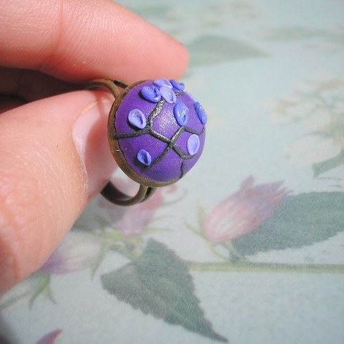 AKCE 99,- Prstýnek Flower Button - Gallia — foto 1