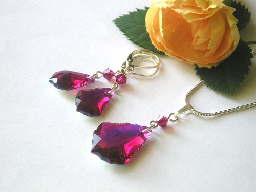Swarovski sada Baroko Ruby AB — foto 1