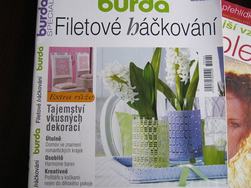 Burda-Filetové háčkování — foto 1