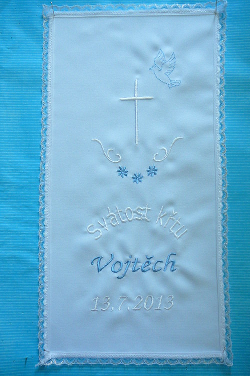 Křestní rouška č.4 — foto 1