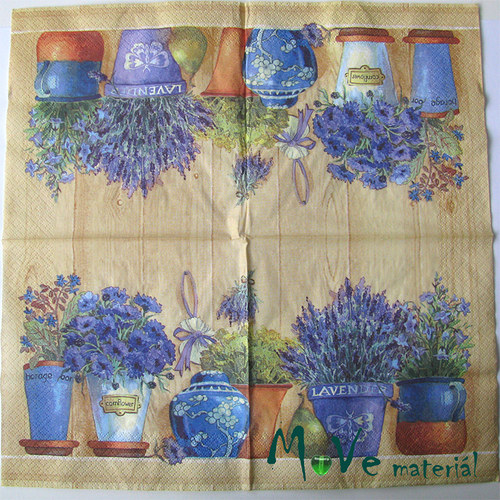 Ubrousek na decoupage 33 x 33cm 1ks — foto 1