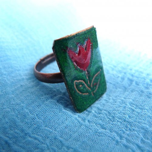 Prstýnek Tulipánek — foto 1