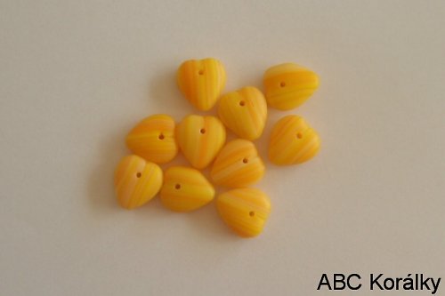 Oranžová SRDÍČKA — foto 1