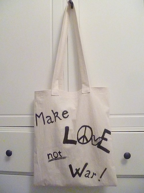 Make Love not War! taška. — foto 1