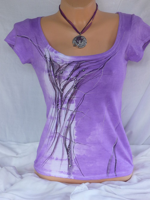 Fialkové abstraktní(M) — foto 1