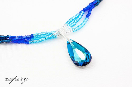 Swarovski kapka z moře... — foto 1