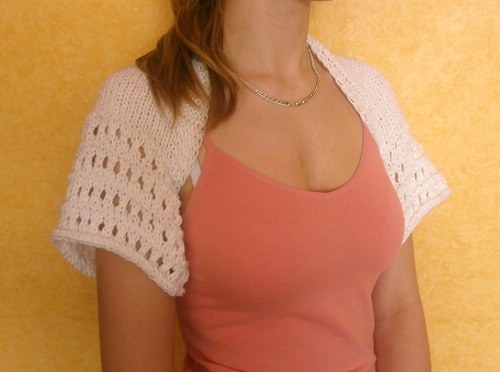 Bílé bolerko — foto 1