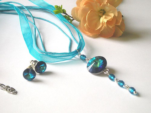 Swarovski Rivoli Bermuda Blue.. — foto 1