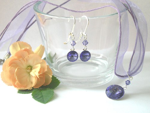 Swarovski sada Rivoli Tanzanite.. — foto 1