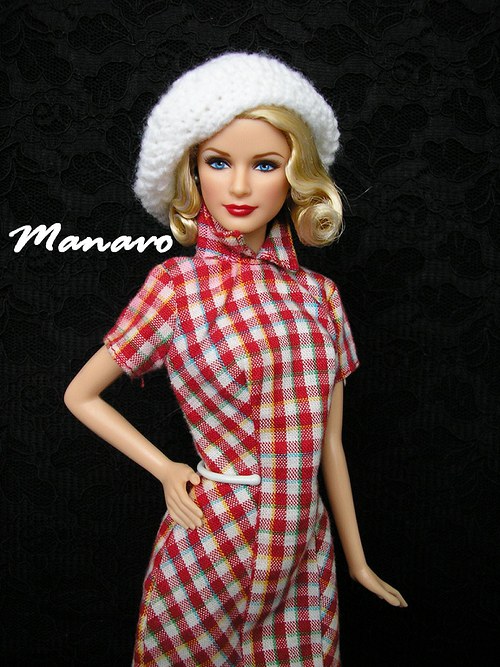 Bílý baret pro Barbie — foto 1