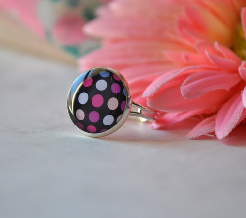 Black dots ring — foto 1